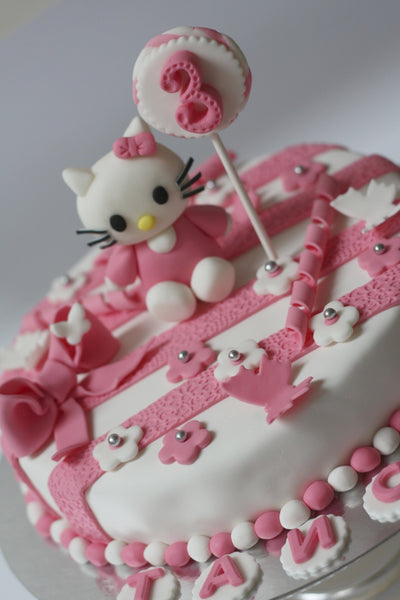 Hello Kitty tortas, cake from Vualia, Moanos tortas, cake from Vualia, gimtadienio tortas mergaitėms, vaikiški tortai, tortai vaikų