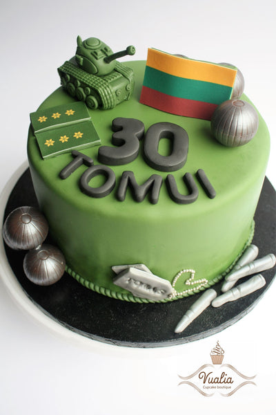 Tortas kariškiui, Tortai gimtadieniui, dovana vyrui gimtadienio, tortai vyrams