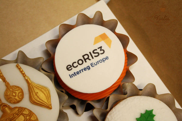 EcoRIS3 keksiukai, Keksiukai su logotipais, keksiukai įmonėms, keksiukai verslui, keksiukai su logotipu