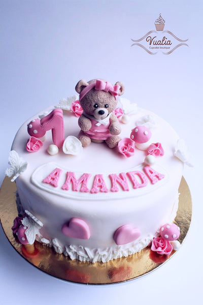 gimtadienio tortas Teddy, vaikiški tortai, tortai vaikų