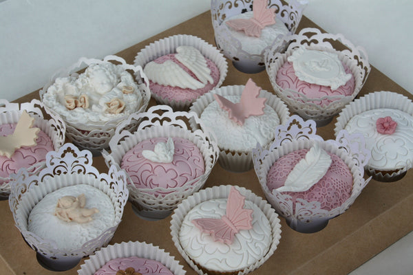 Keksiukai krikštynoms, mini cakes, cupcakes from Vualia