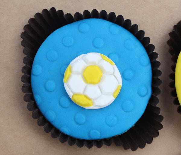Futbolo keksiukai, dovana Vyrams, mini cakes, cupcakes from Vualia